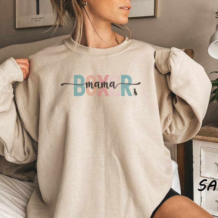 Dog Mom Shirt Sweatshirt, Dog Mama, Dog Mom Gift for wholesale by Roll.Flow.Infinite.