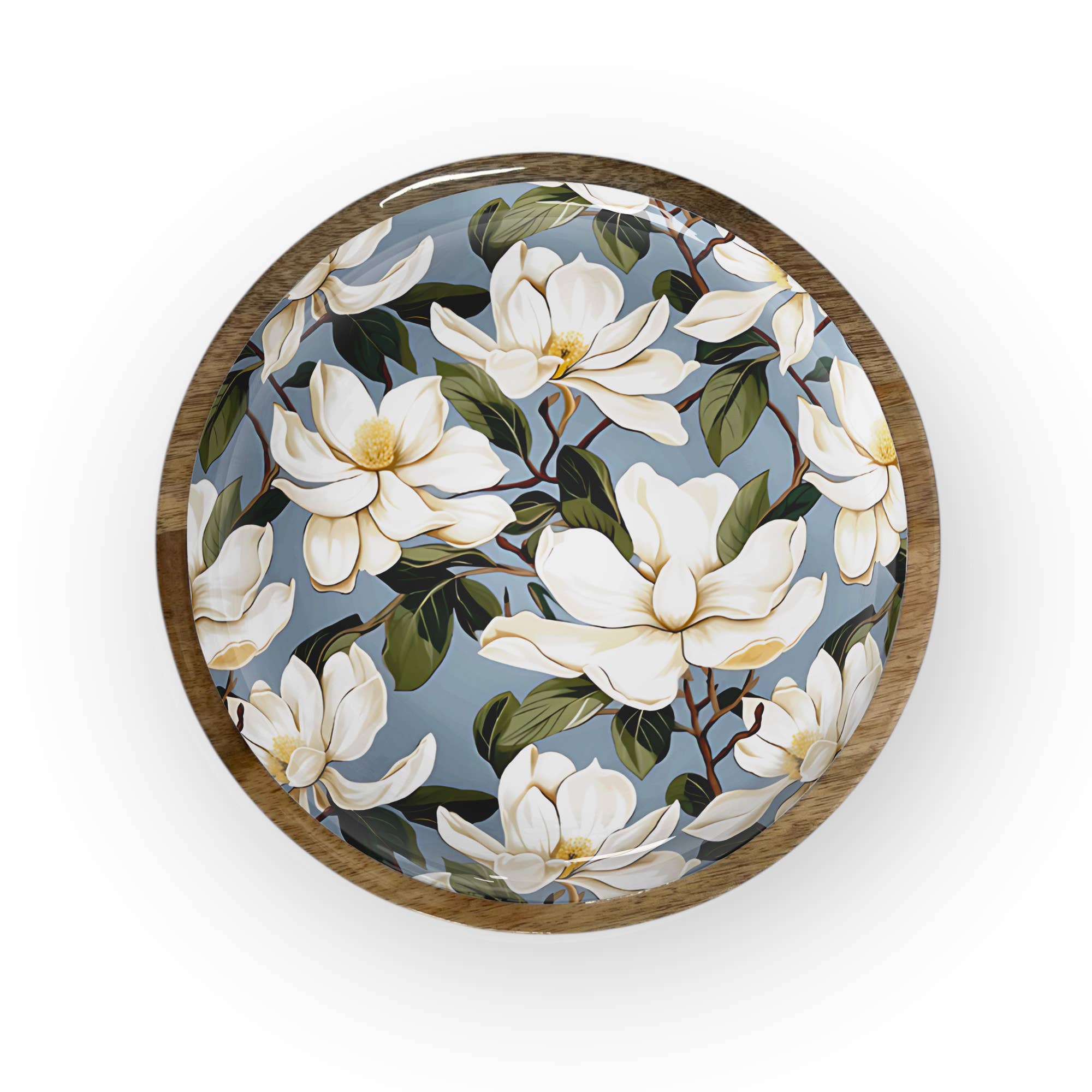 My Casita - Wholesale Decorative Plate/Dish/Bowl - Magnolia Trays (S-8", M-10" or L-12" in Pack of 2)  7-262