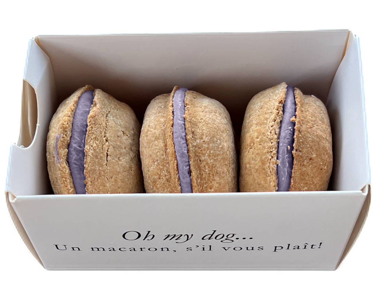 Bonne et Filou - Vente Friandises – chien - Macarons pour chiens | Cadeaux pour chiens (lot de 3)2