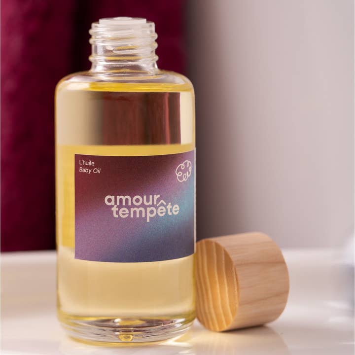 Amour Tempête óleo para bebês por atacado de Amour Tempête