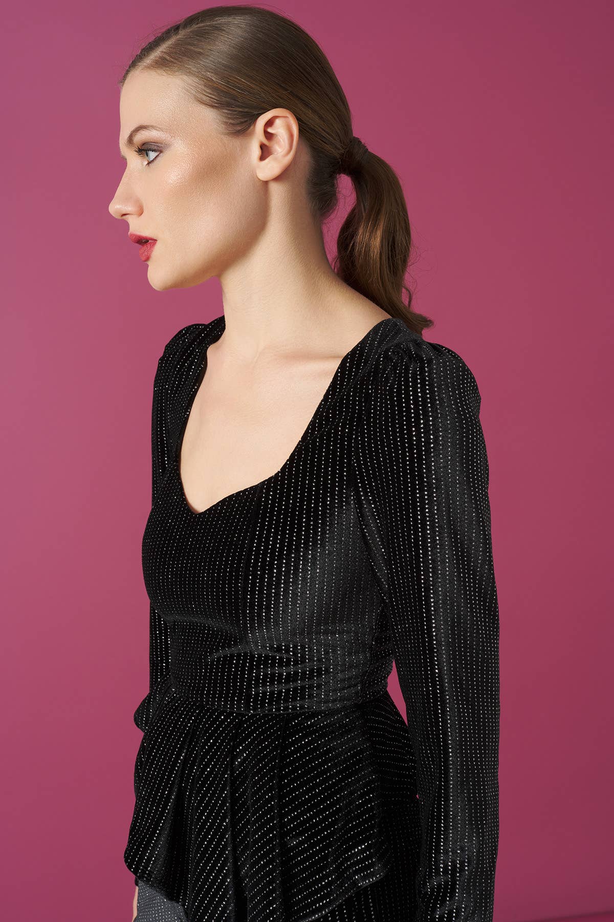 BLACK Velvet Top for wholesale on Faire2