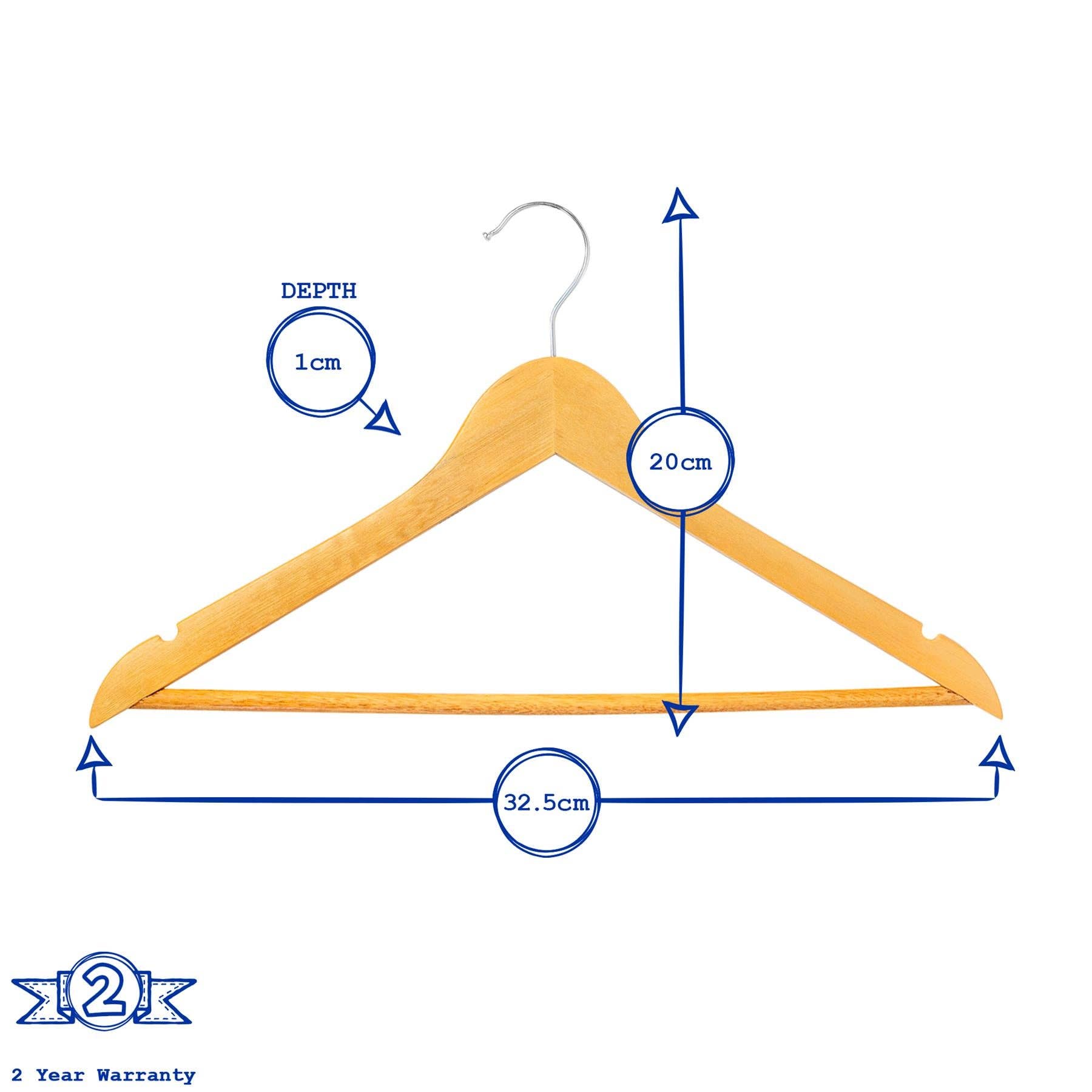 Rinkit Ltd – wholesale Clothes hangers – Wooden Children's Hanger - By Harbour Housewares13