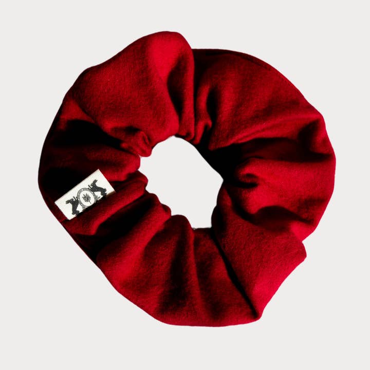 Large Rose Scrunchie for wholesale by Black Bunny skincare