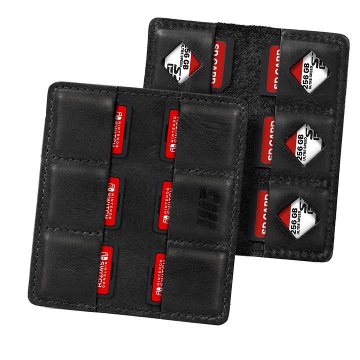Londo - Vendita all'ingrosso Porta carte - Unisex - Supporto per schede SD MegaGear in pelle7