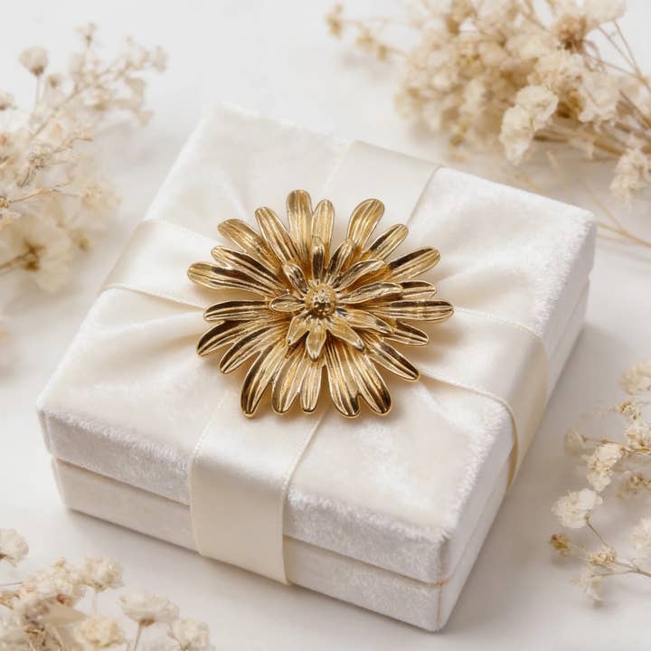 Solrosblomma Brosch för wholesale av IngrossoZagatto by INCI SRL