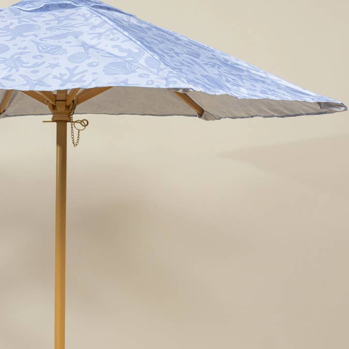 Coco Village - Wholesale Patio Set - Kids’ Patio Set 4 Chairs and Parasol–Under the Sea3