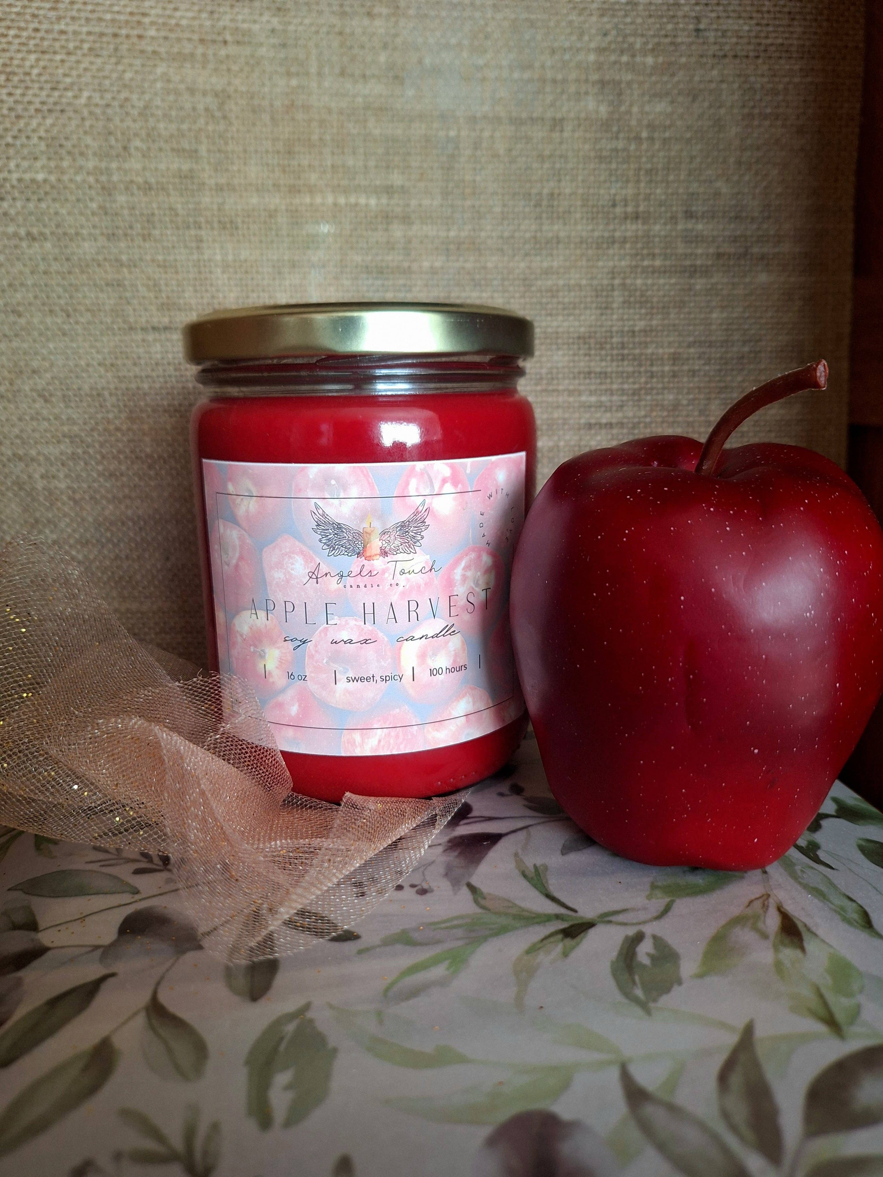 Angels Touch Candle Co. - Wholesale Jar/Filled Candle - Apple Harvest6