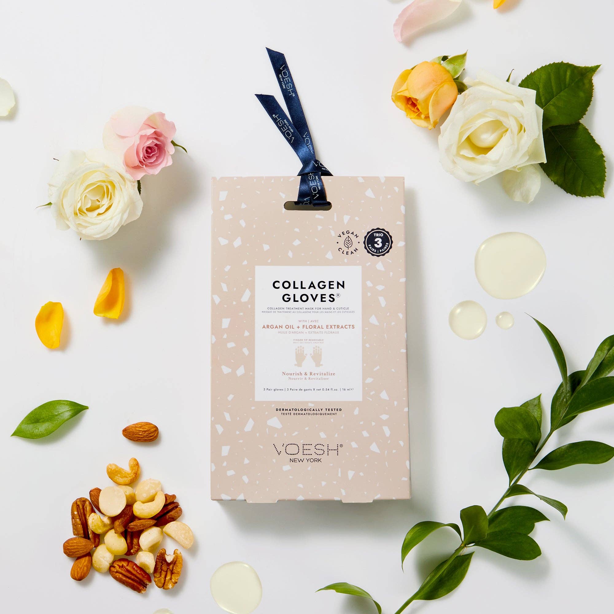 VOESH New York - Wholesale Hand Cream/Lotion - Collagen Gloves Trio - Retail2