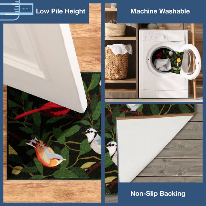 Green Siena Aviary Indoor Mat for wholesale on Faire1