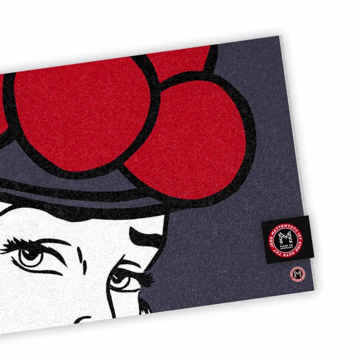 Mattentat - Vente Paillasson - Paillasson en nylon recyclé Schwarwald 60x40cm noir4