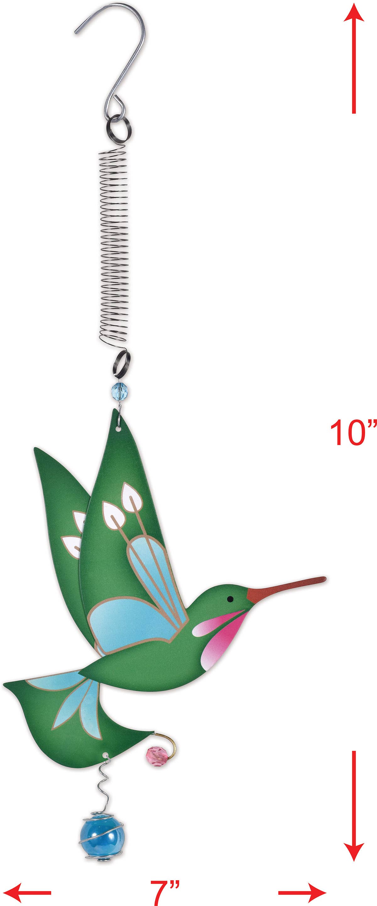 Sunset Vista Designs - Wholesale Outdoor Ornament/Decor - Hummingbird. Bouncy2