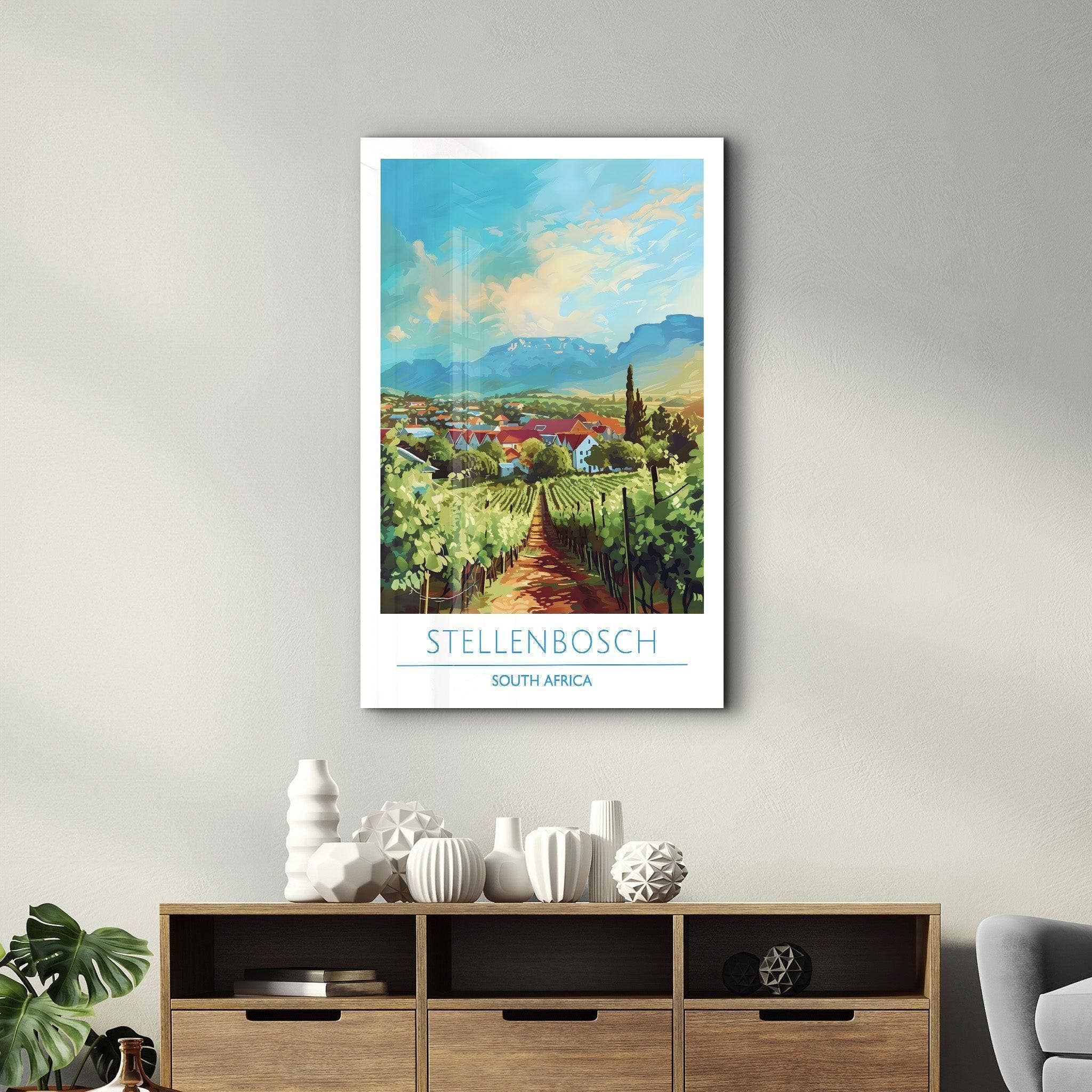 Artdesigna KG - Wholesale Poster - Stellenbosch South Africa-Travel Posters | Glass Wall Art2