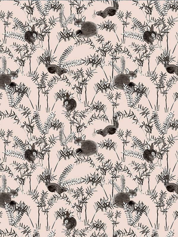 Papier peint BOISJOLI coloris Rose for wholesale by Léopoldine Chateau