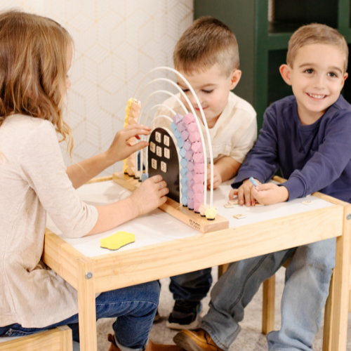 Wishamotherwould - Venta al por mayor Juego de ingenio - Niños - Rainbow Abacus para niños9