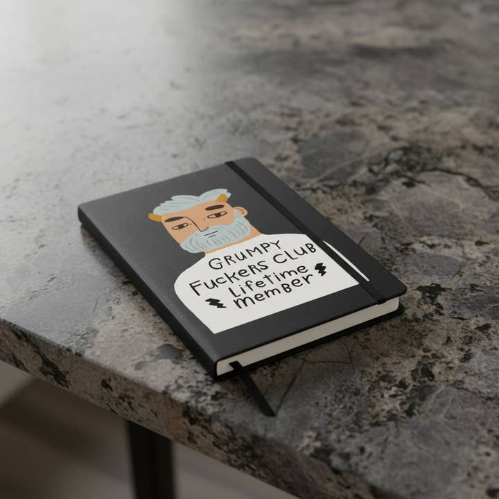 Disrupted Industries - Wholesale Notebook - Grumpy Fuckers Club: Lifetime Member Notebook.1