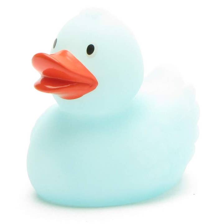 Duckshop - Wholesale Bath Toy - Baby - Rubber Duck Glow in the Dark - blue - rubber duck