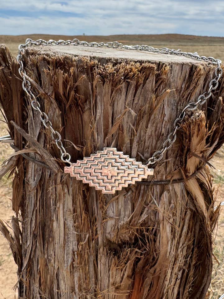 Aztec Necklace for wholesale by Sterling Kreek