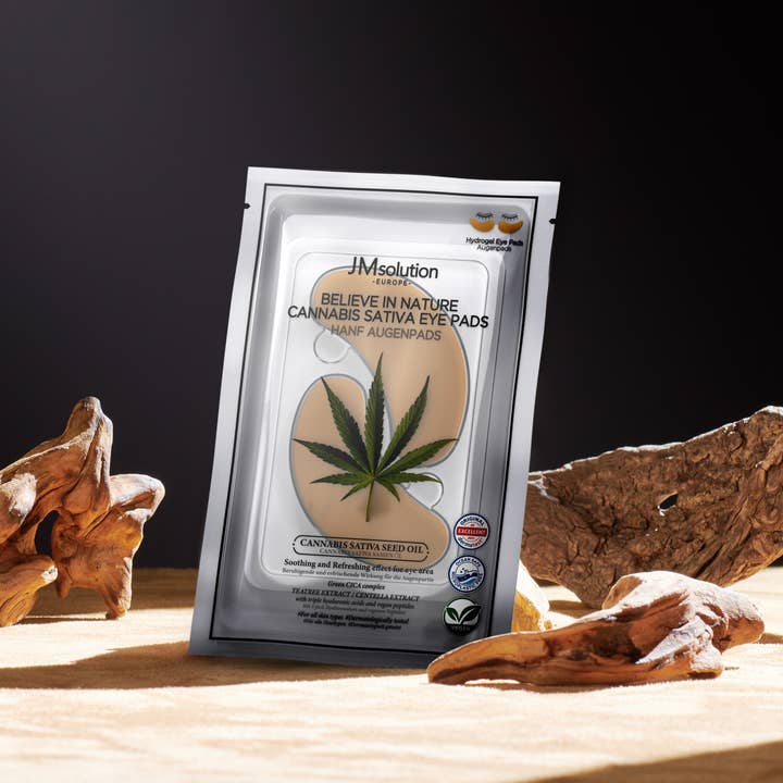 JMsolution Europe - Wholesale Eye Treatment Mask - JMsolution Europe - Believe in Nature Cannabis EYEPADs1