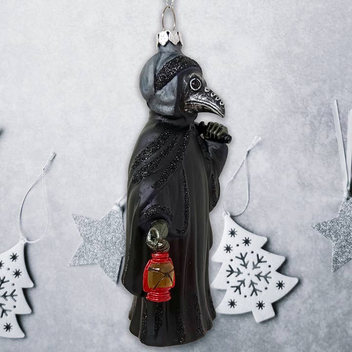 OrnamentallyYou - Wholesale Ornament - Plague Doctor Glass Christmas Ornament2