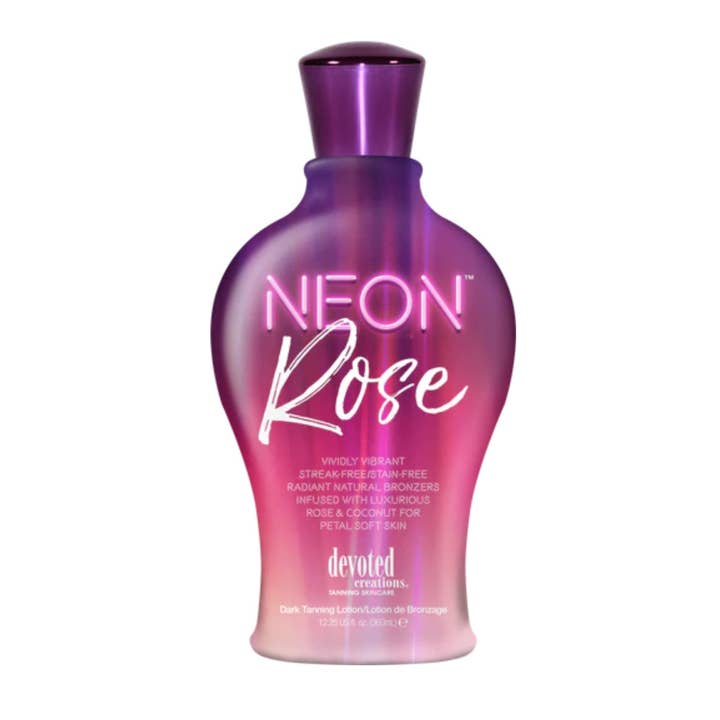 Devoted Creations Neon Rose Tanning Lotion for wholesale by MEGATAN