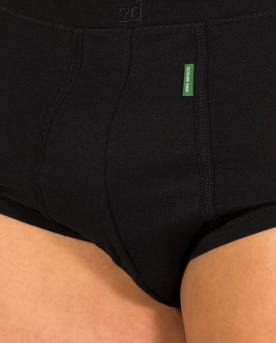 ZD Zero Defects - Wholesale Underwear - Men's - Senior fly front men's brief Egyptian cotton23