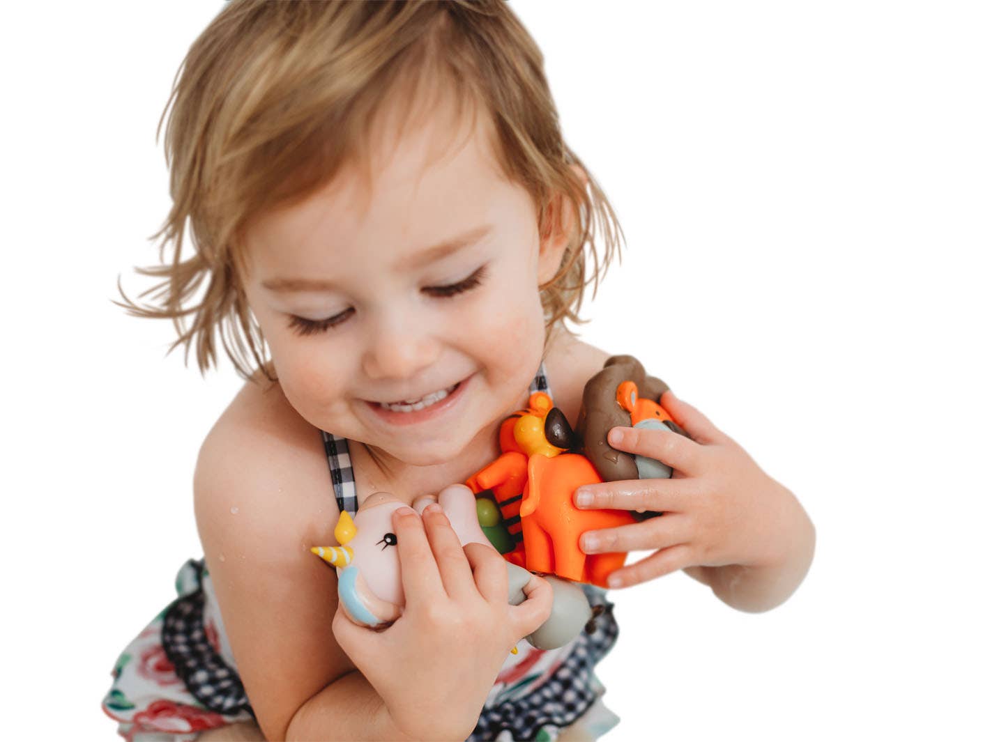 SplashEZ - Wholesale Bath Toy - Baby - Bath Toys for Babies and Toddlers Mold Free (5 Animals/ set)3