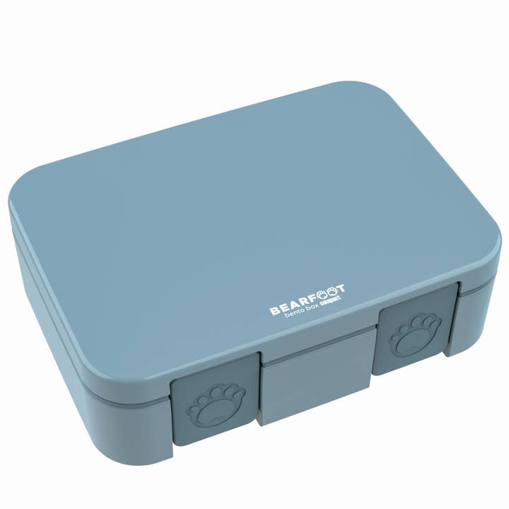 Caixa de Almoço para Crianças com Compartimentos – Compacta - AZUL por atacado de BEARFOOT