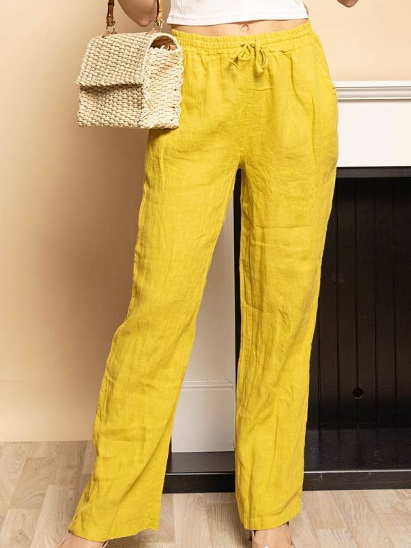 HØRBUKSER TIL KVINDER 23103 for engroshandel hos LINEN & COTTON HOUSE