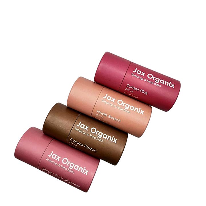 Jax Organix - Wholesale Lip Balm - Jax Organix SPF 16 Tinted Lip& Face Balm13