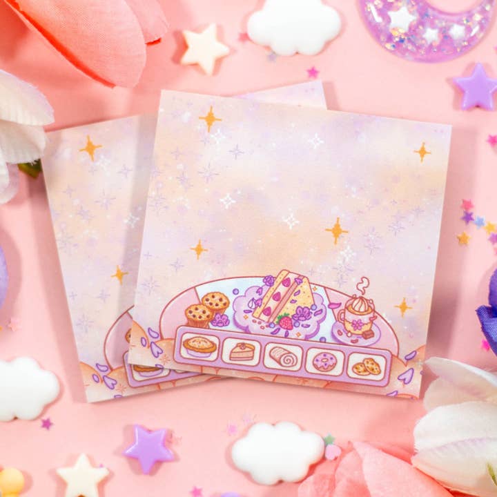 Cafe Quest Sticky Note for wholesale by Unicorn Eclipse
