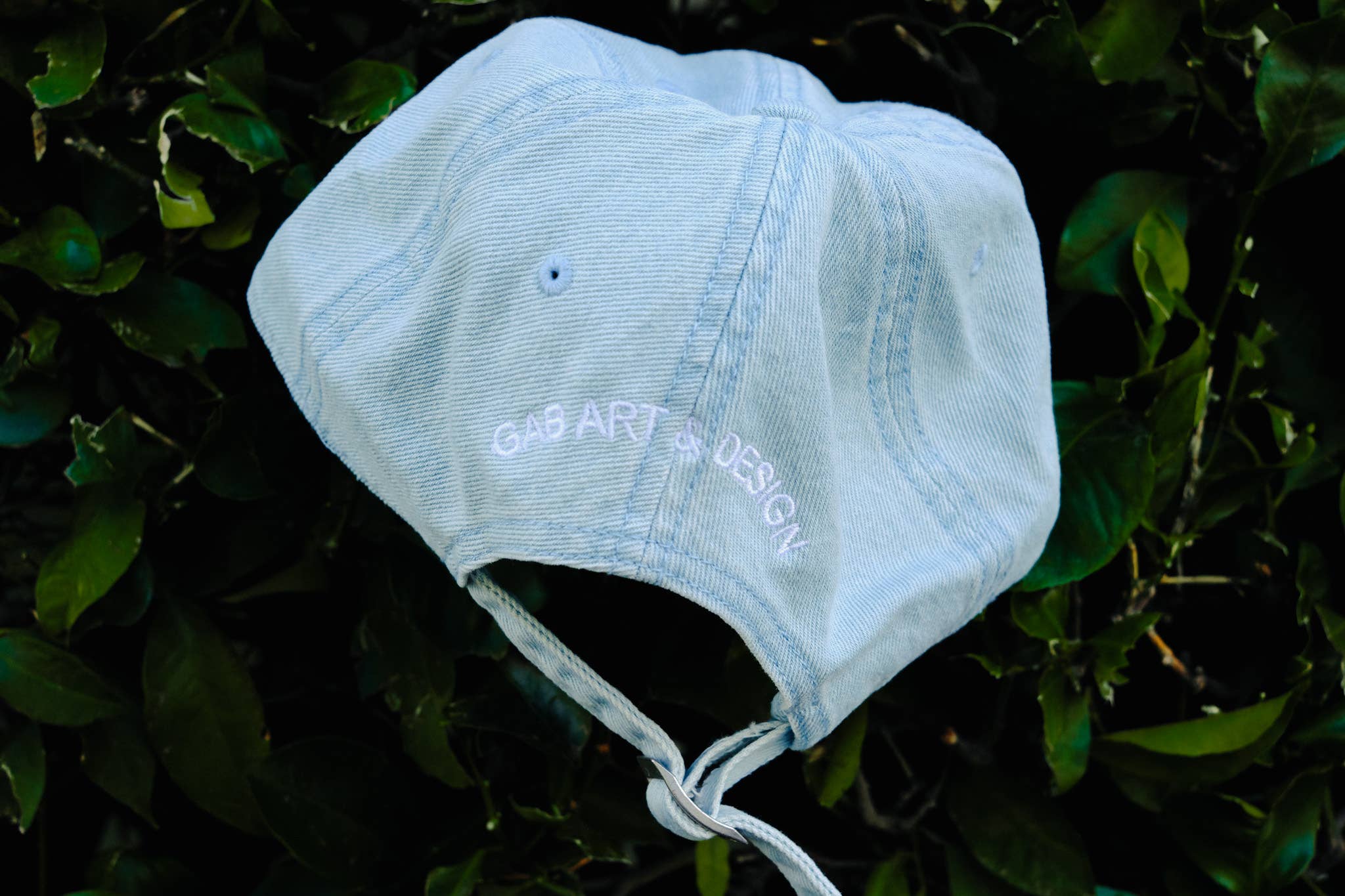 Gab Art & Design - Wholesale Baseball Cap - Unisex - artsy embroidered denim hat4