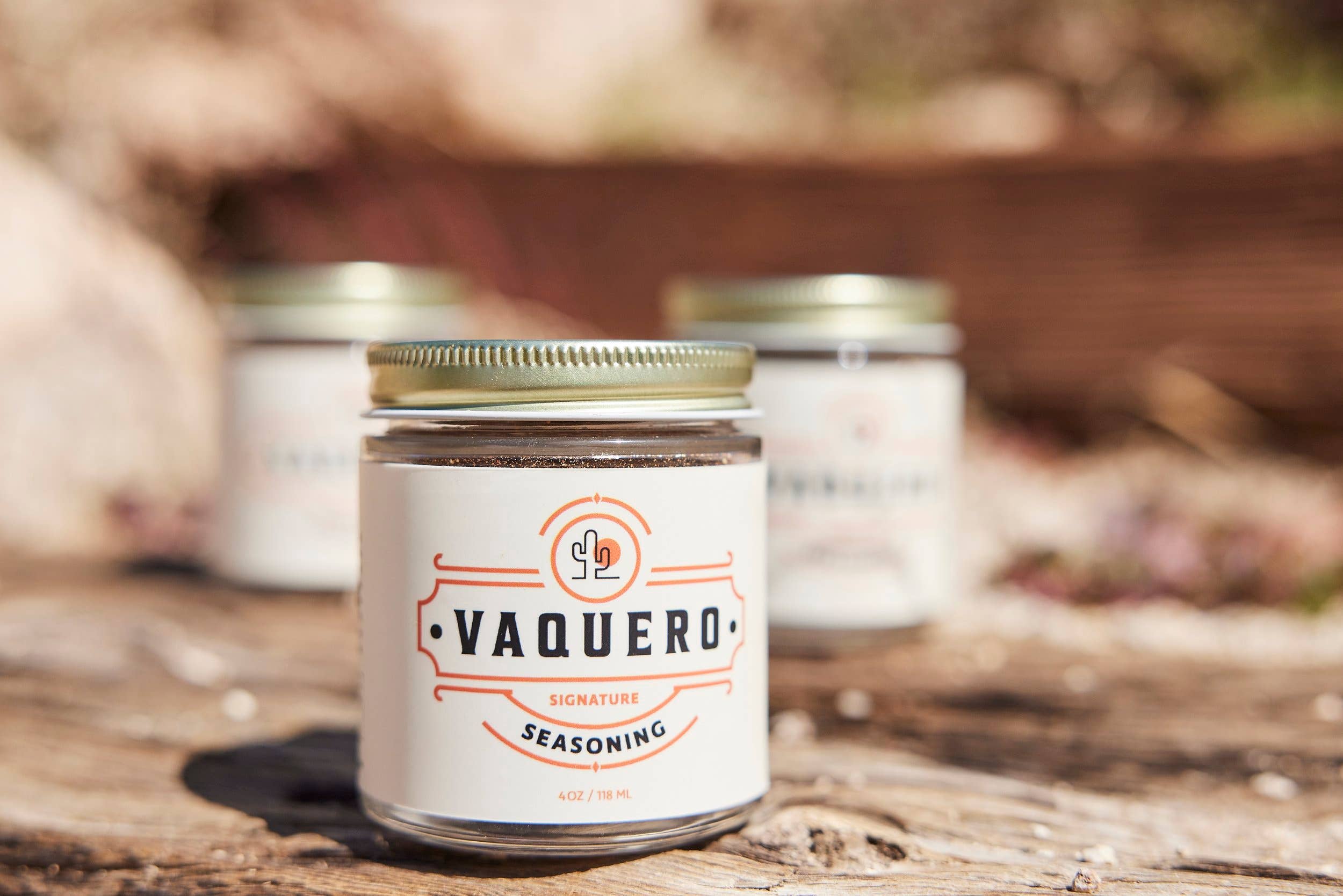 Burns Canyon Spice Co - Wholesale Salt & Pepper Mix - VAQUERO Seasoning - 4 oz Jars1