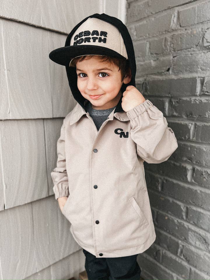 Cedar North - Wholesale Raincoat - Kids - CHINO RAIN JACKET3