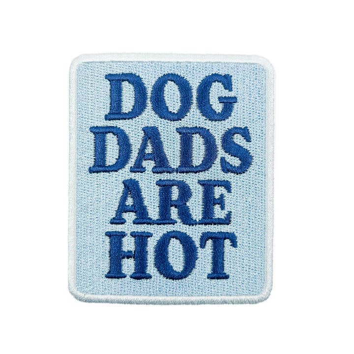 Field Trip Threads - Wholesale Patch - Dog Dads Are Hot Patch – Funny Iron On Patch for Dog Lovers1