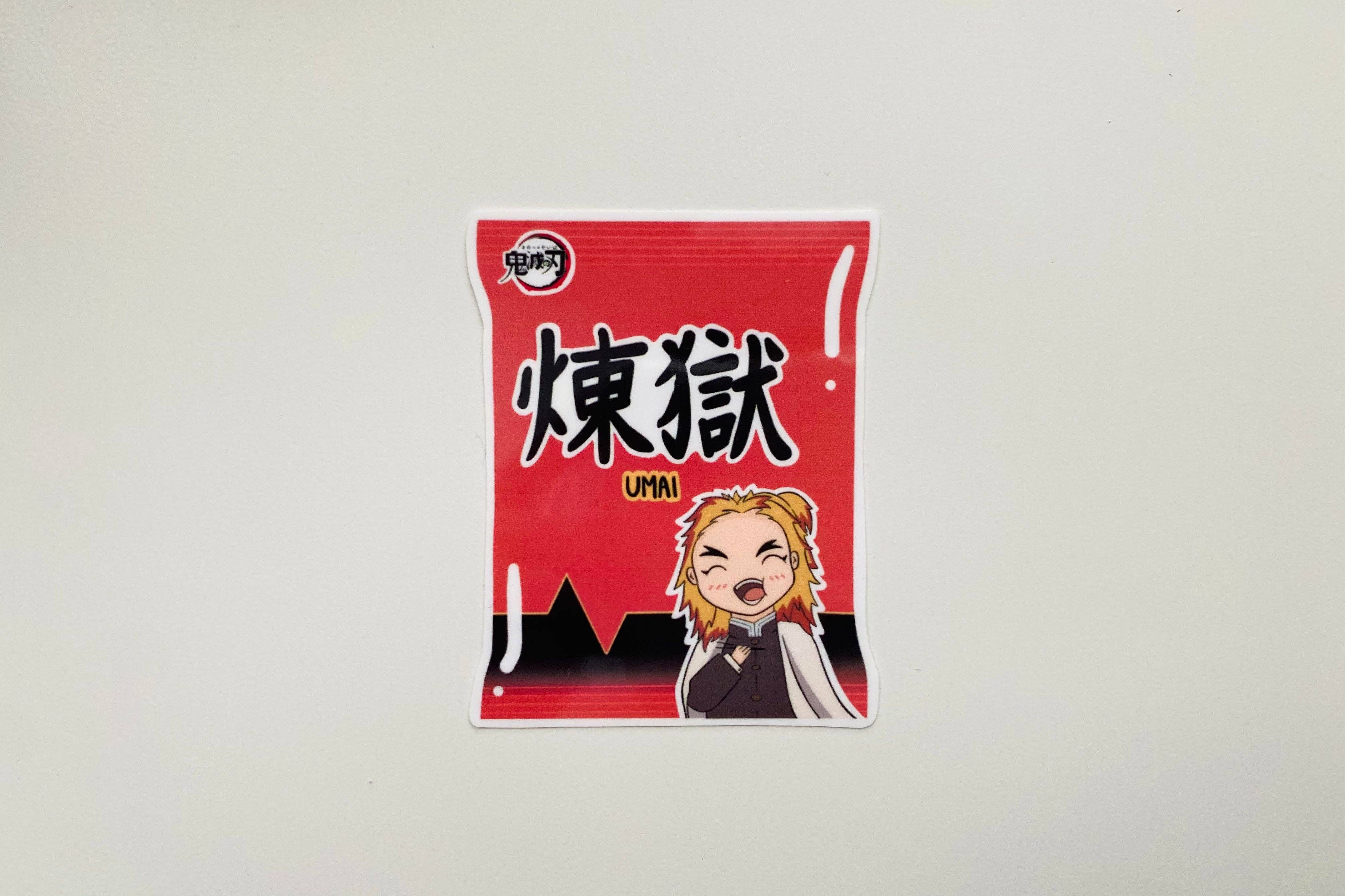 Studio Daeun - Wholesale Sticker - Demon Slayer 'Umai' Rengoku x Ramen Sticker