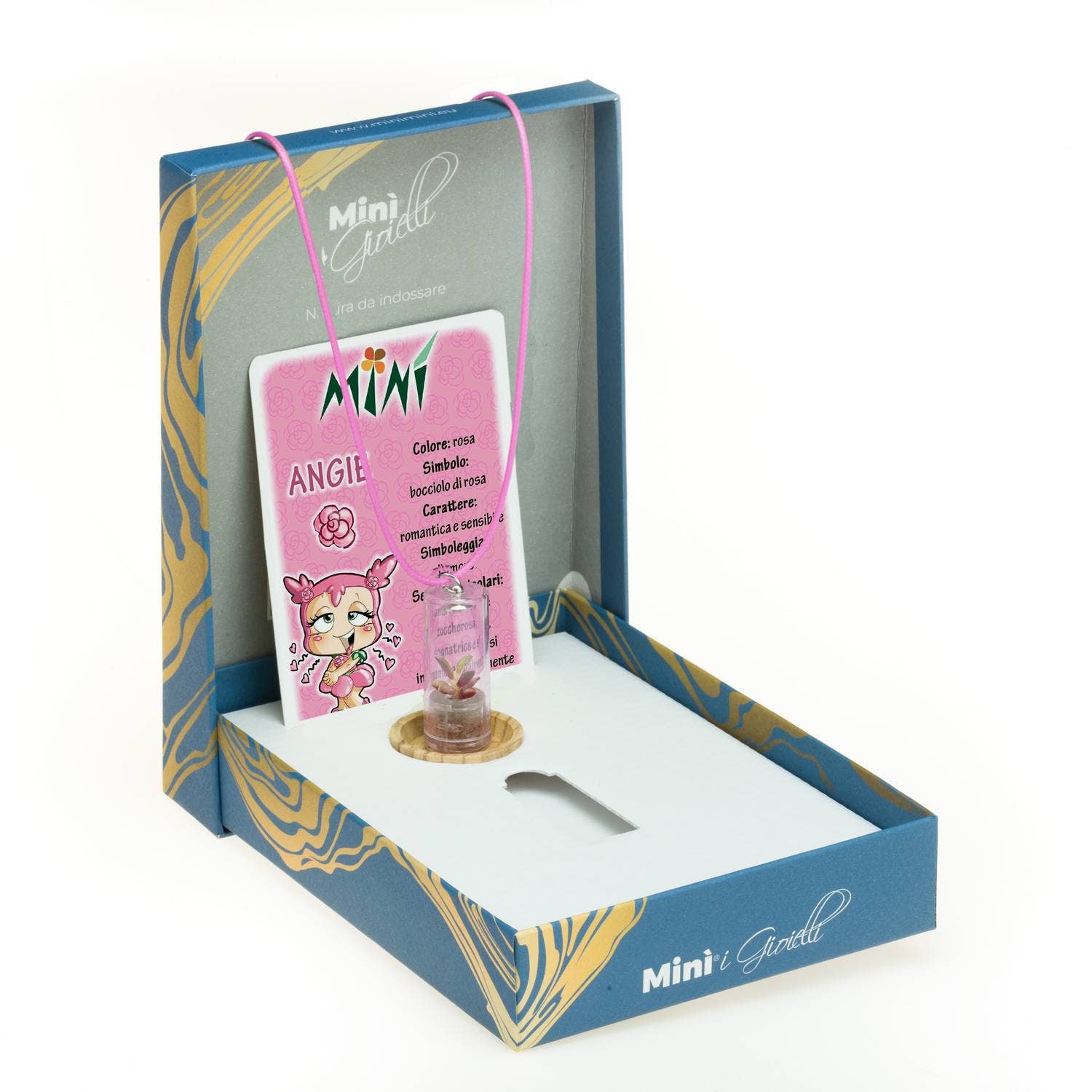 MINÌ®Italia di Luigi Paolicchi - Wholesale Live Plant - MINÌ®Jewelry Line Kit small cactus plants always with you2