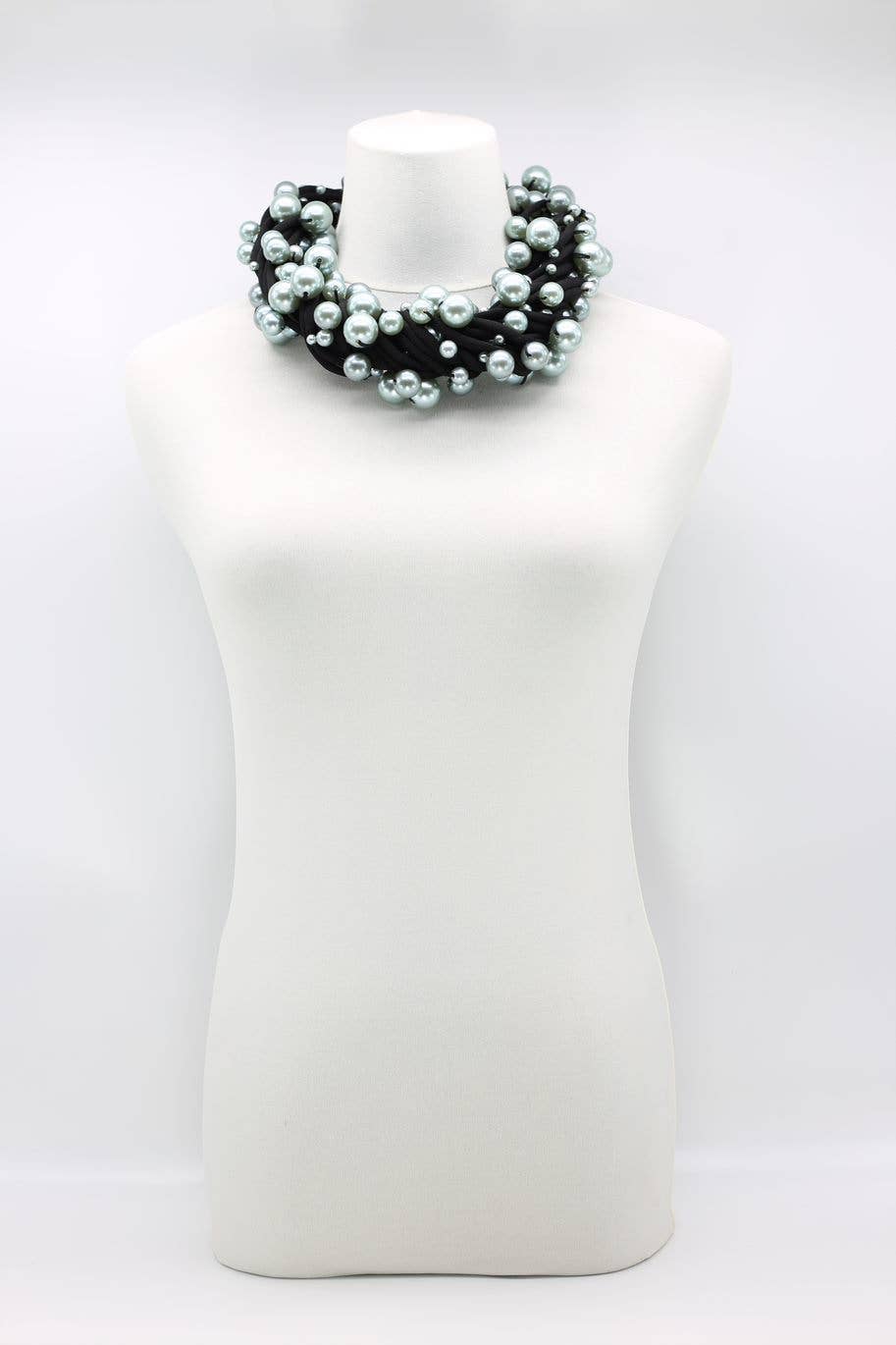 Jianhui London – Engroshandel Perlehalskæde – Faux perler på tekstil snor halskæder - Large18