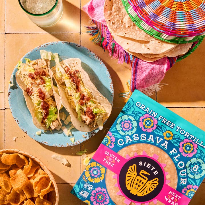 Siete Foods - Wholesale Bread/Tortilla - 18 Packs Cassava Tortillas2