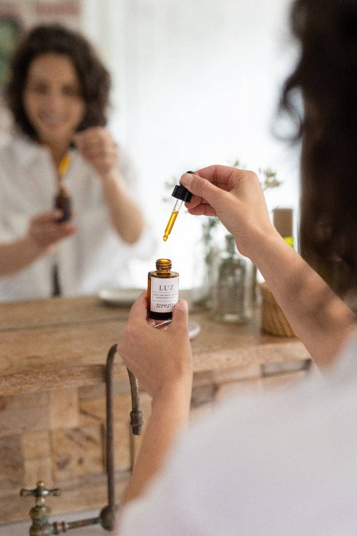 TERRAIN BRAZILIAN BOTANICALS - Vente Huile pour le visage - Huile Visage Éclaircissante LUZ avec Buriti et Orange Douce4