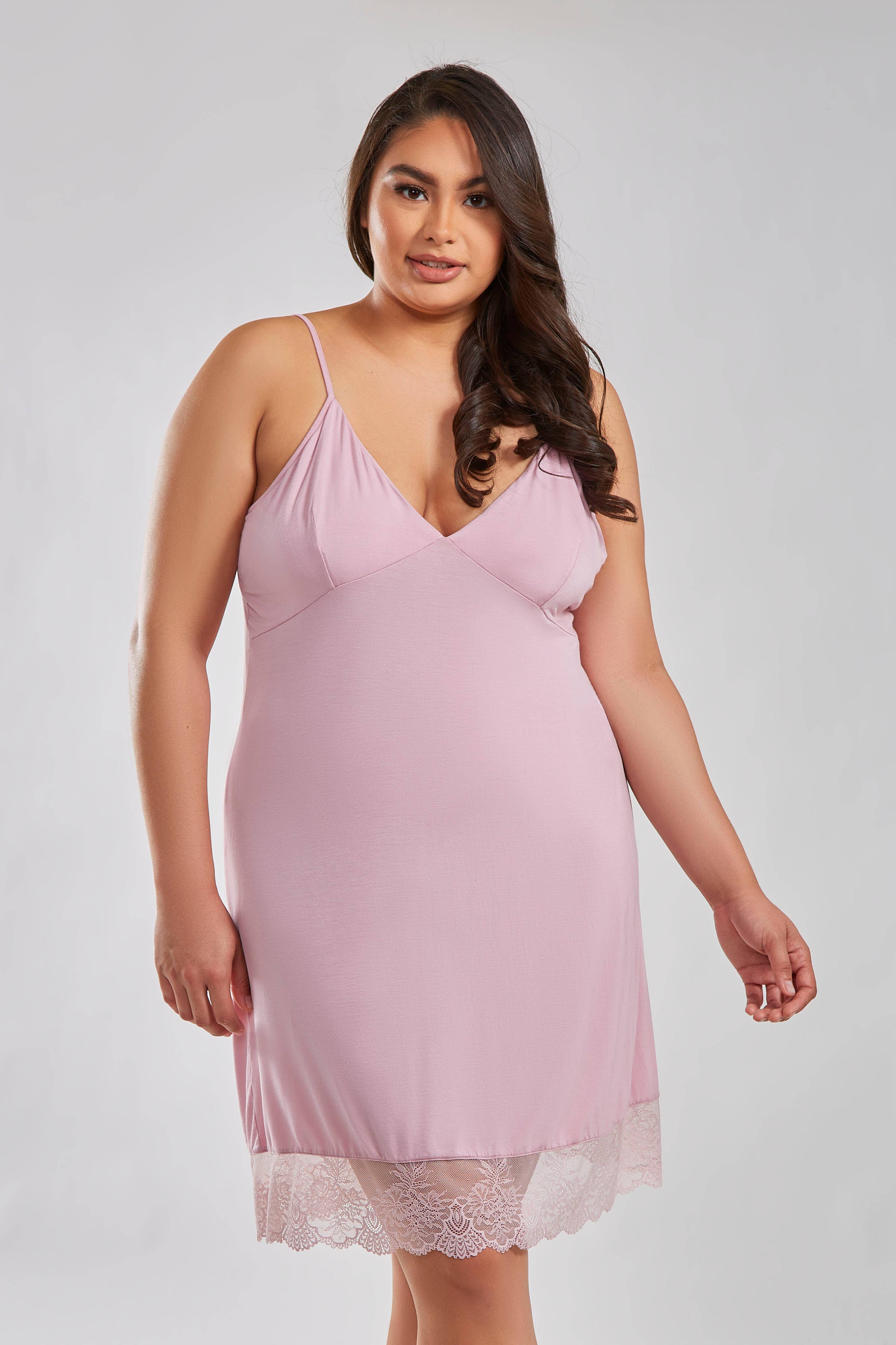 Rosa Sottovestito/sottoveste Sweethearts Soft Cup in vendita all'ingrosso su Faire2