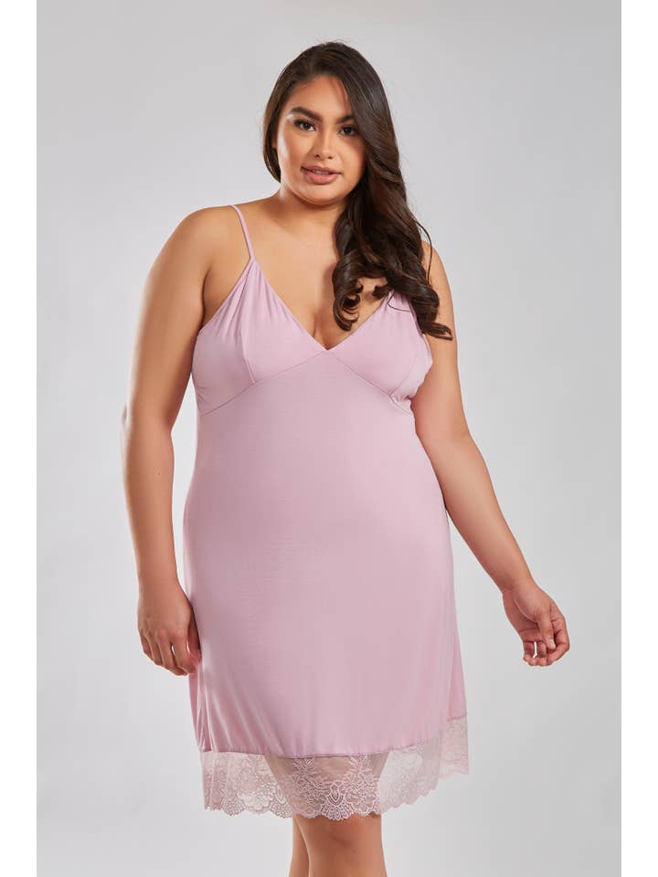 Rosa Sottovestito/sottoveste Sweethearts Soft Cup in vendita all'ingrosso su Faire2