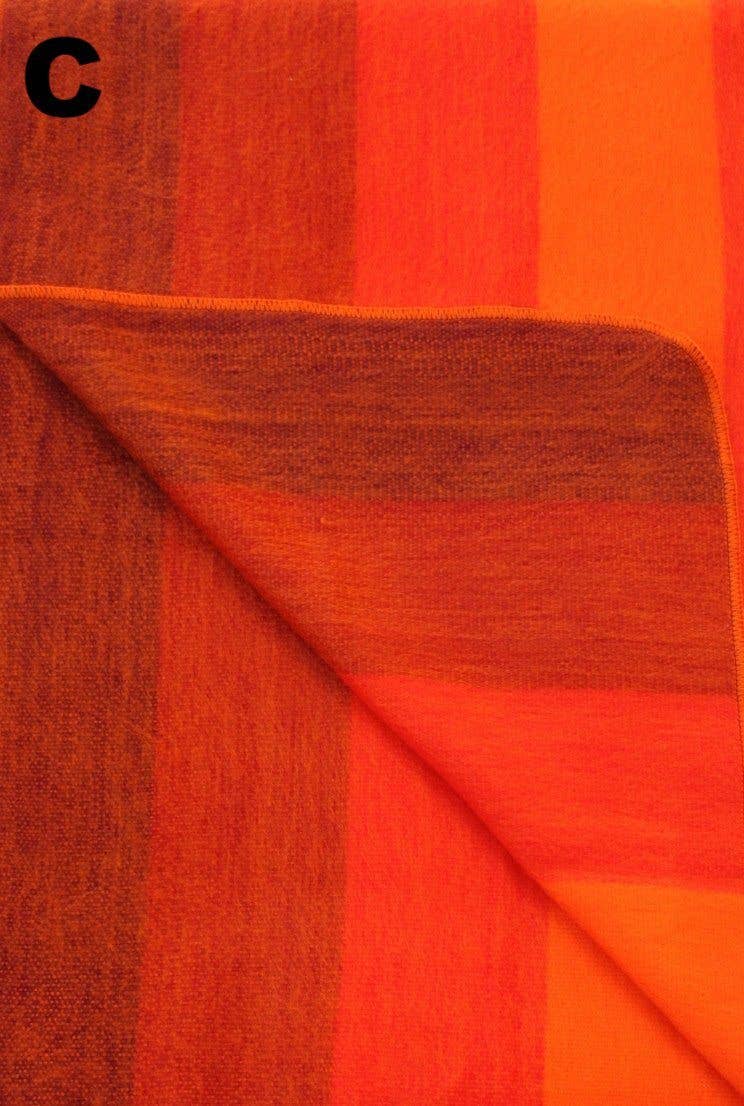 Choice Alpaca Products – wholesale Filtar – Alpacka Bed Filt - Randig9