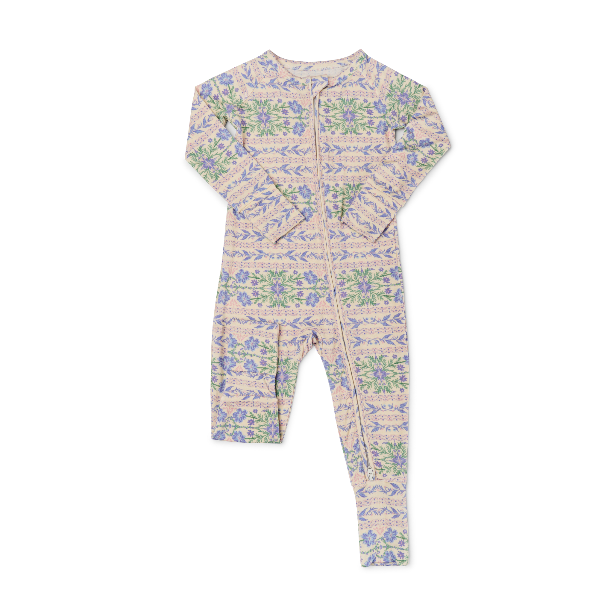 Motette - Wholesale Sleepsuit - Baby - Spring Cascade Bamboo Sleeper7