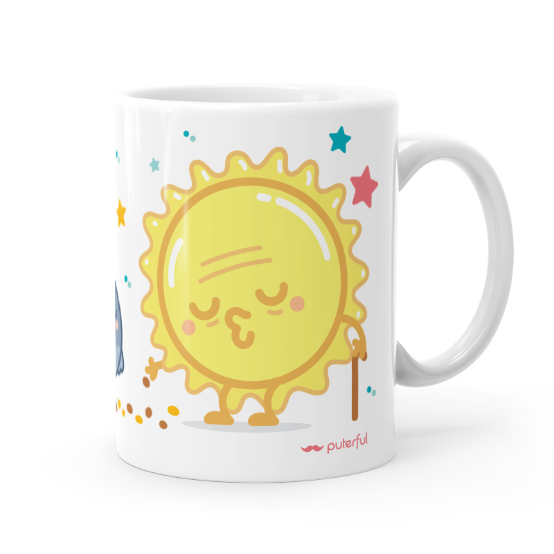 Puterful - Wholesale Coffee Mug - Taza - One Less Day Until Retirement1