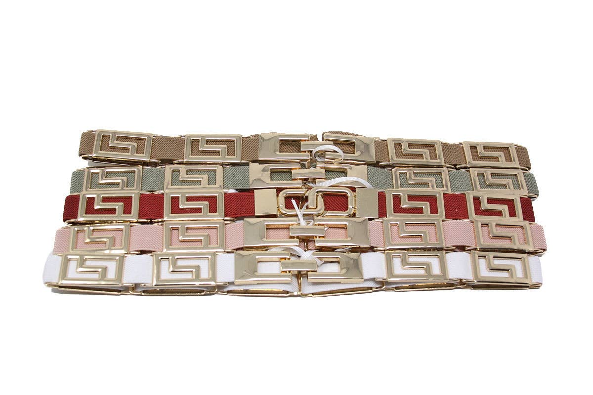 German Fuentes Handbags - Vente Ceinture – femme - CEINTURE ÉLASTIQUE TAILLE UNIQUE CINT-2312