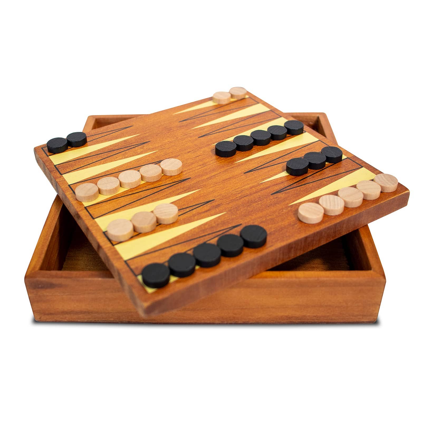 PoolCandy - Wholesale Board Game - BrainCandy Wooden Backgammon2