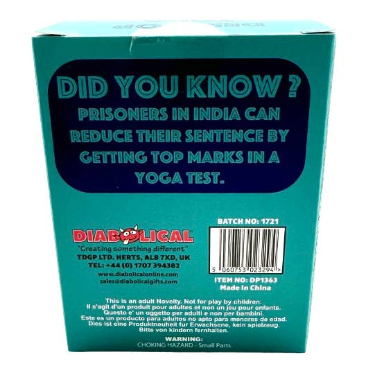 The Diabolical Gift People - Novelty Gifts, Christmas Gifts – wholesale Gag gift/novelty gift – Desktop Yoga - Funny Gifts for Women Novelty Christmas1
