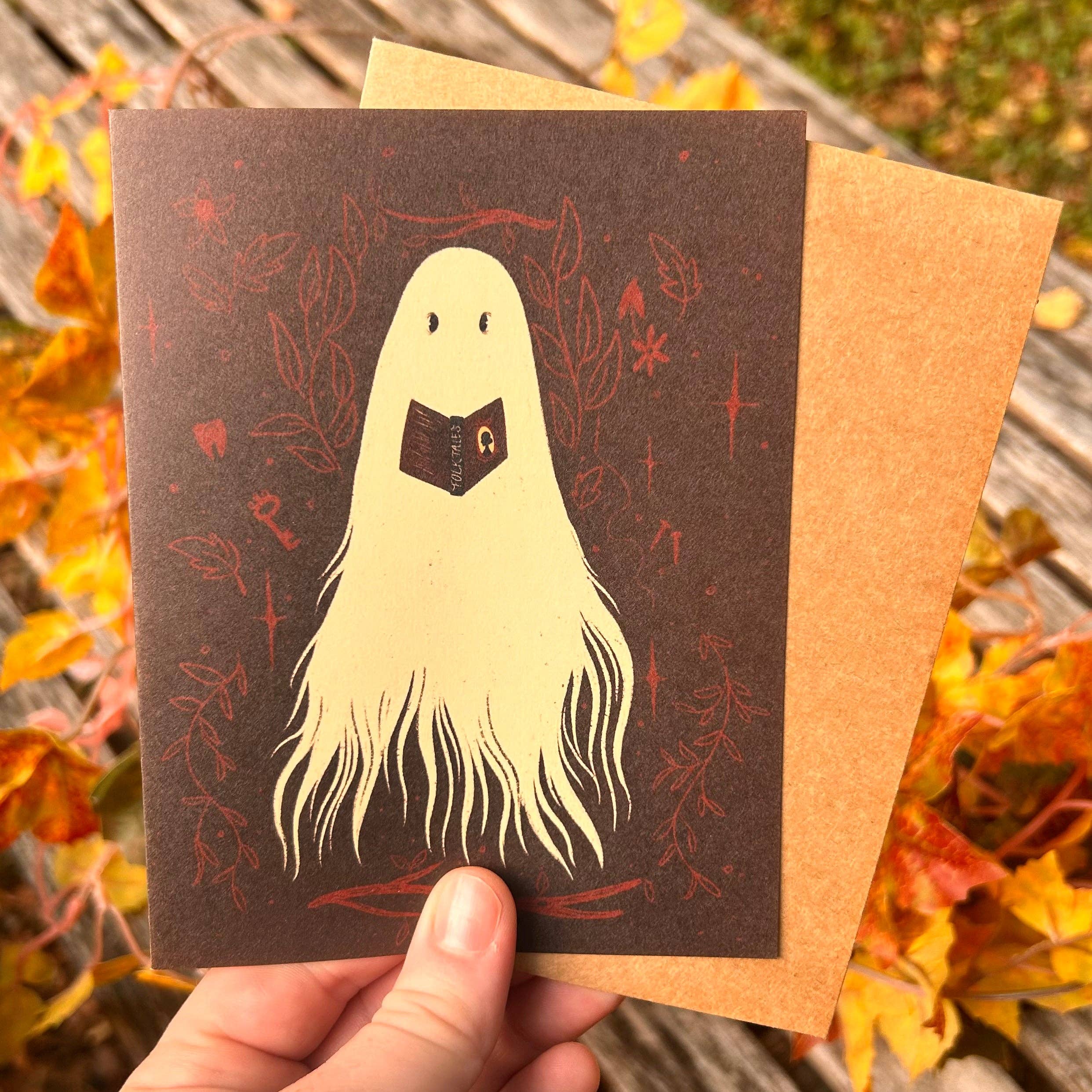 Glitter and Toadstools - Wholesale Season's Greetings Card - Ghost Stories Holiday Card1