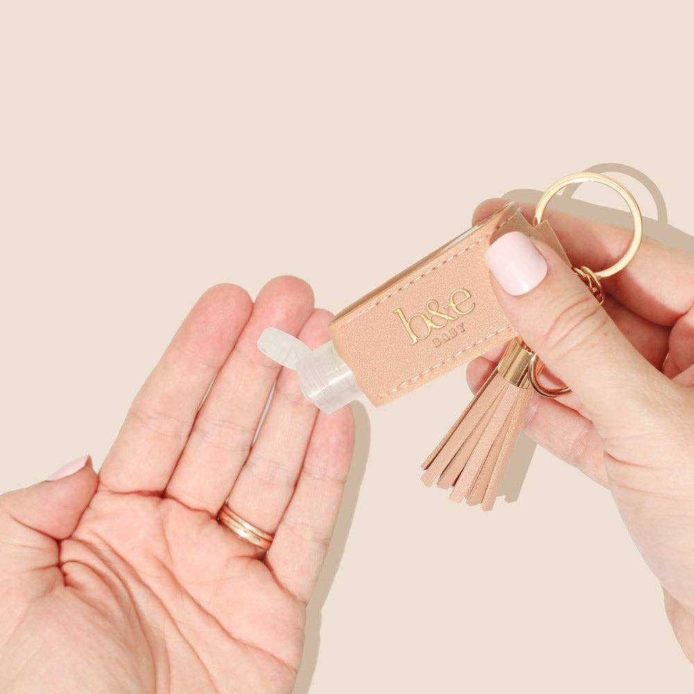 Ben & Ellie Baby – wholesale Hand sanitiser – Hand Sanitiser Holder - Blush2