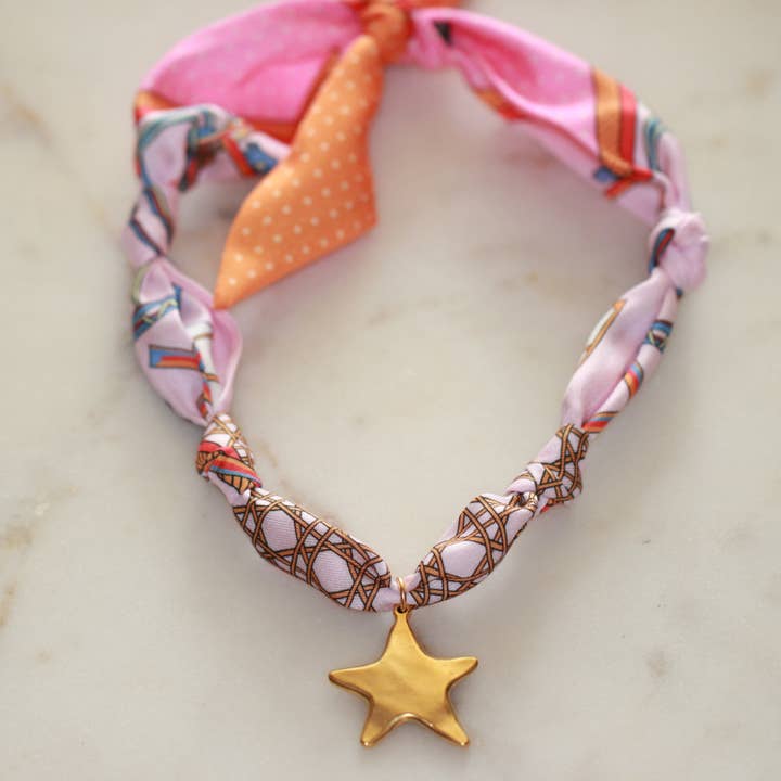 Deep South Originals, LLC - Wholesale Pendant/Charm Necklace - Starbound Scarf Necklace